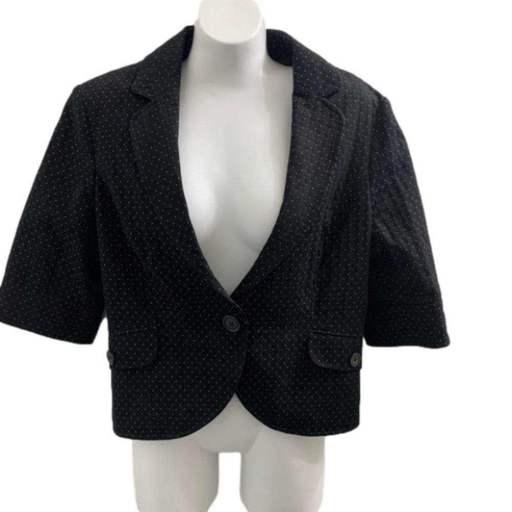 Express design studio short sleeve jacket